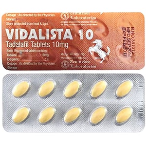 犀利士10mg| Vidalista 10| 印度進口學名藥10顆|他達拉非10mg|德昌藥局|